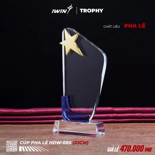 Cúp kỷ niệm chương pha lê iWin HDW 085